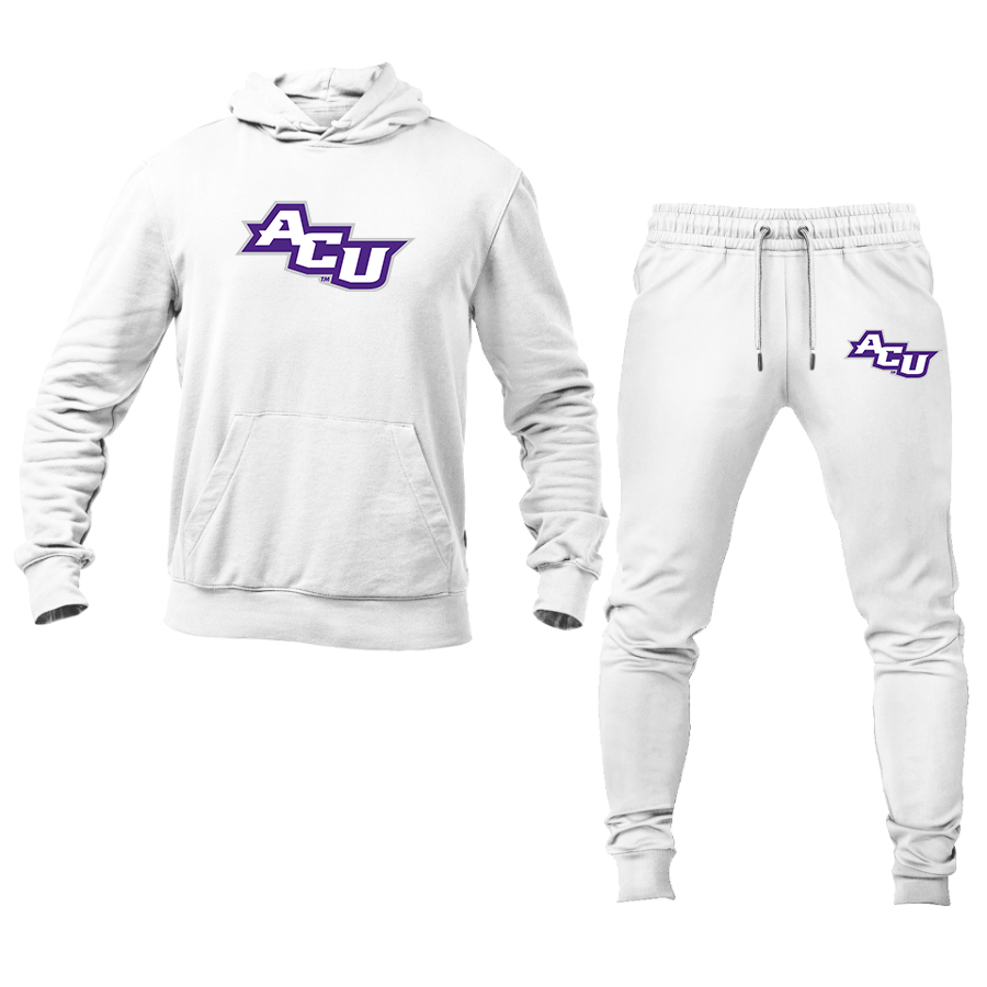 Men's Abilene Christian Wildcats  Hoodie Joggers Set