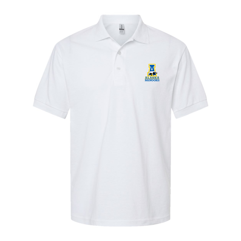 Men's Alaska Nanooks Wildcats Dry Blend Jersey Polo