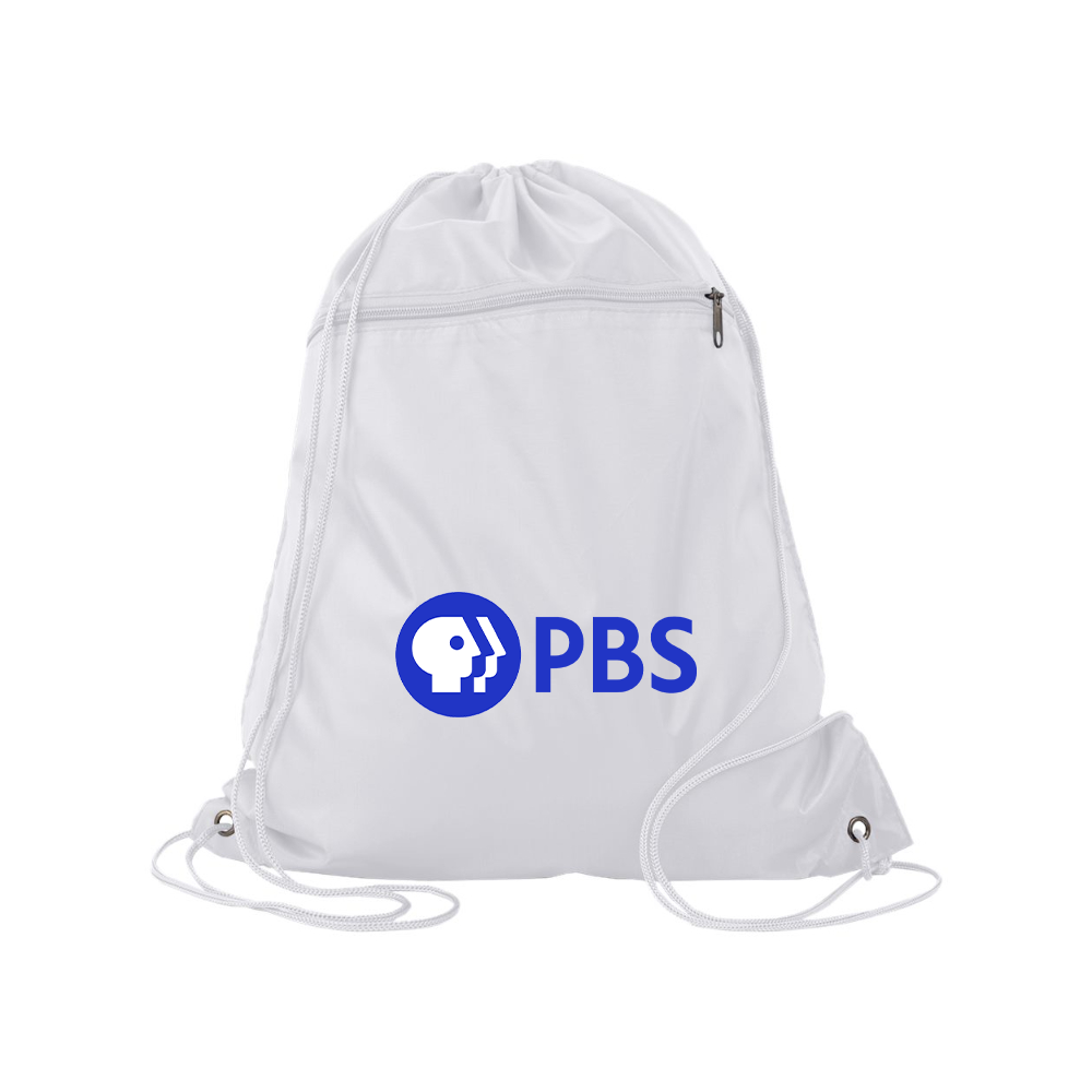 PBS Blue  Q-Tees - Polyester Cinchpack
