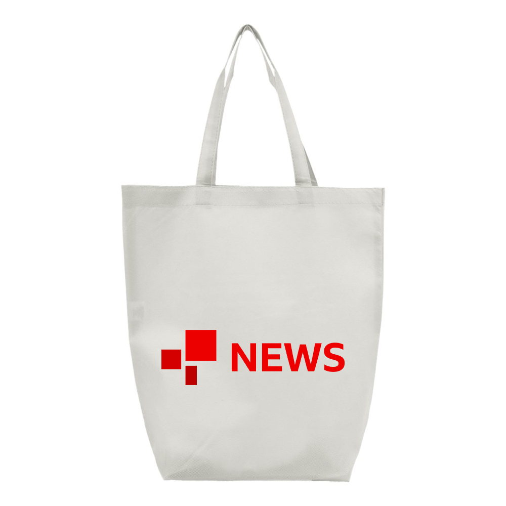 BBC News Q-Tees Non-Woven Gusset Bottom Tote