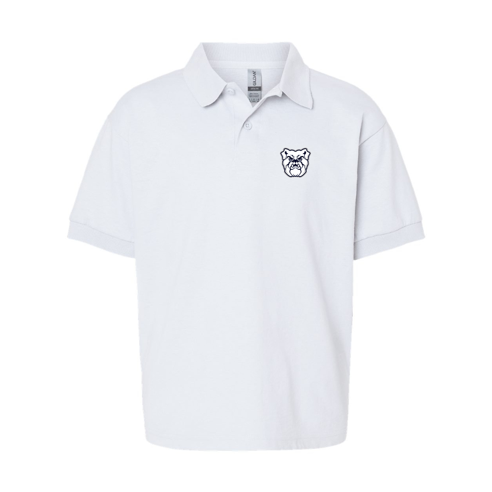 Youth Butler Bulldogs  Gildan Dry Blend Jersey Polo