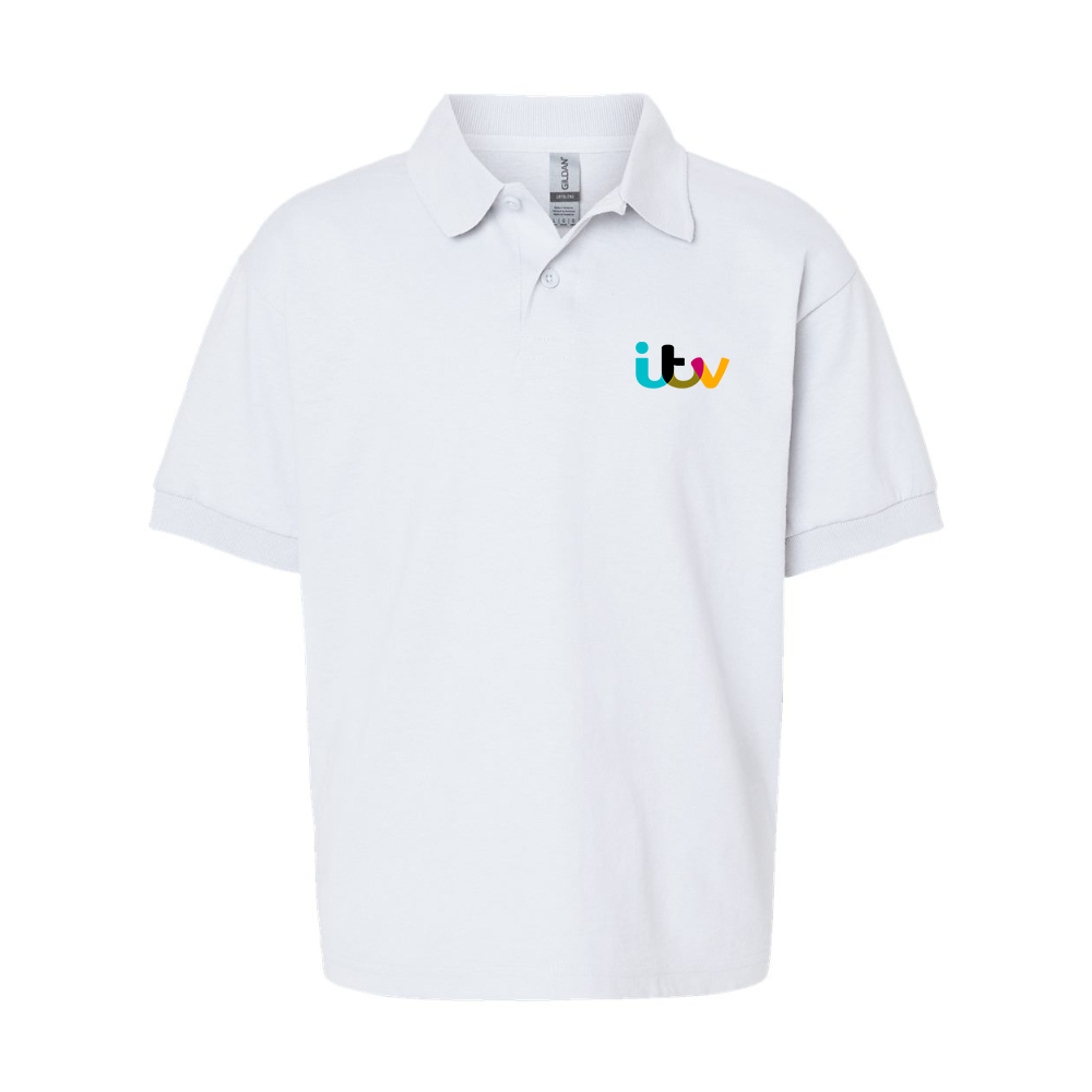 Youth  Itv  Gildan Dry Blend Jersey Polo