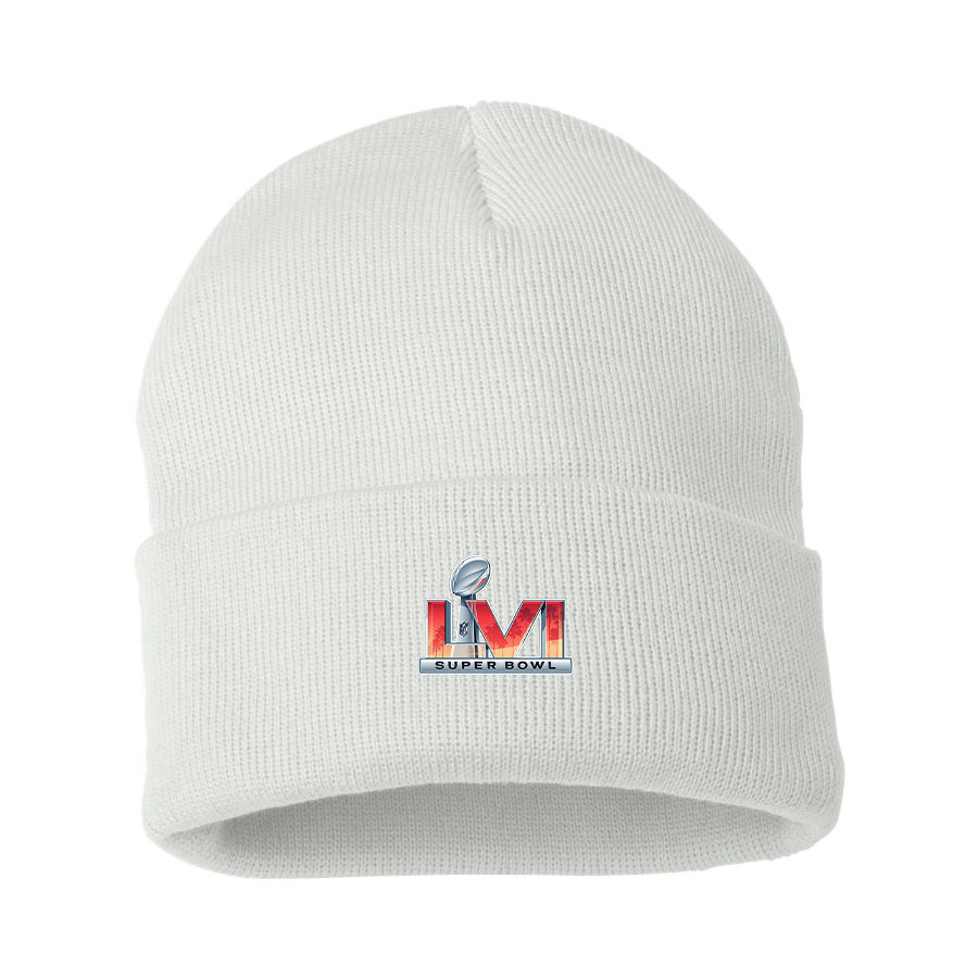 Superbowl LVI Logo Beanie Hat