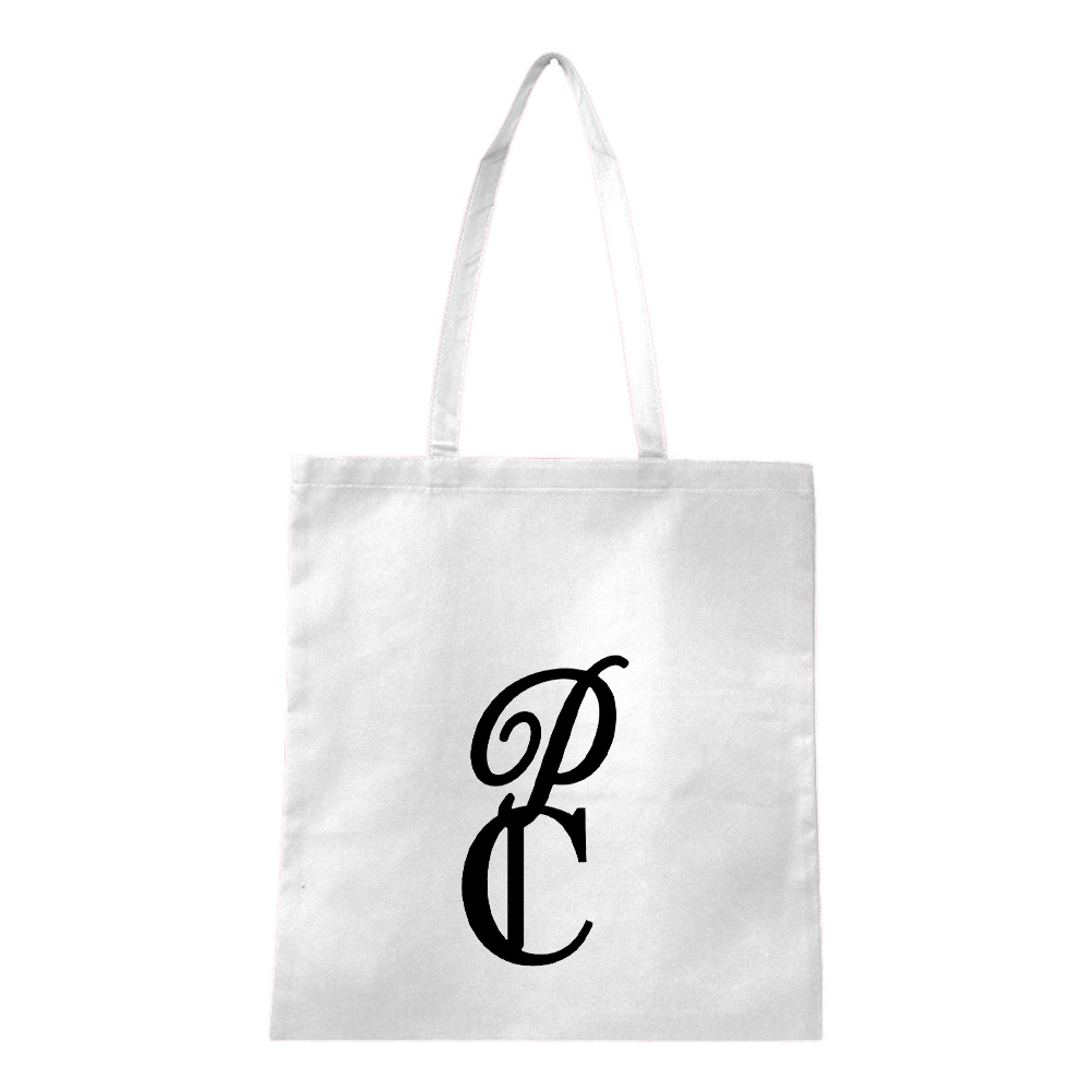 P & C Black  Q-Tees Non-Woven  Tote