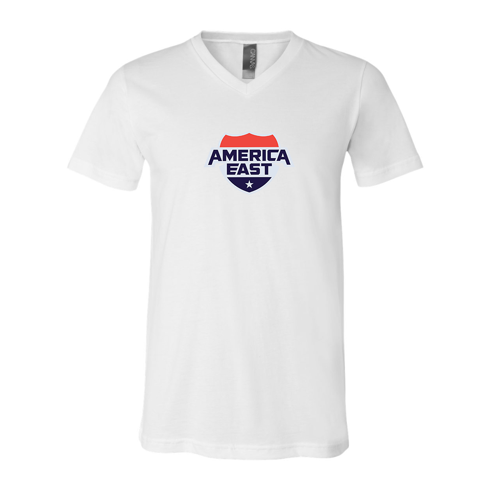 America East Conference BELLA  CANVAS - Jersey V-Neck T-Shirt