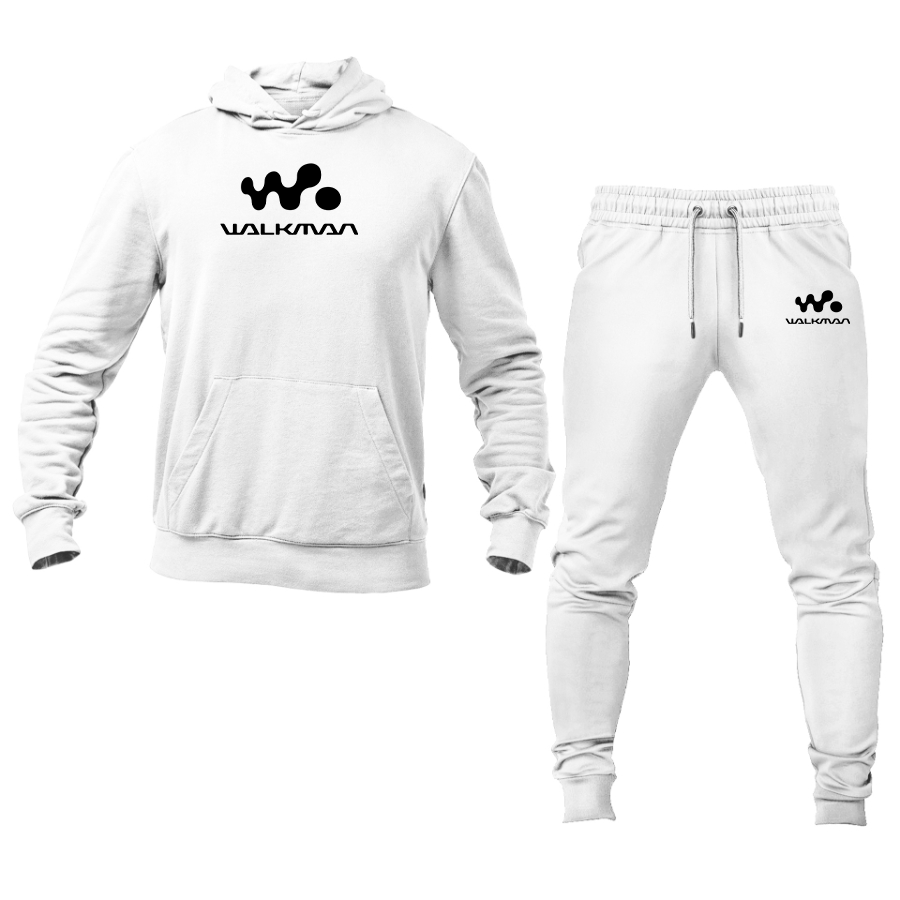 Men's Walkman Logo Hoodie Joggers Set