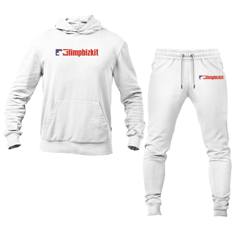 Men's Limp Bizkit Logo Hoodie Joggers Set