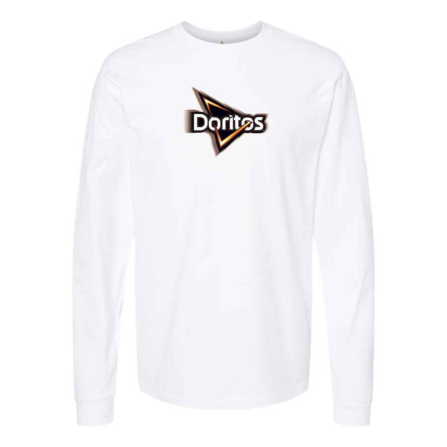 Men's Doritos Logo Cotton Long Sleeve T-Shirt