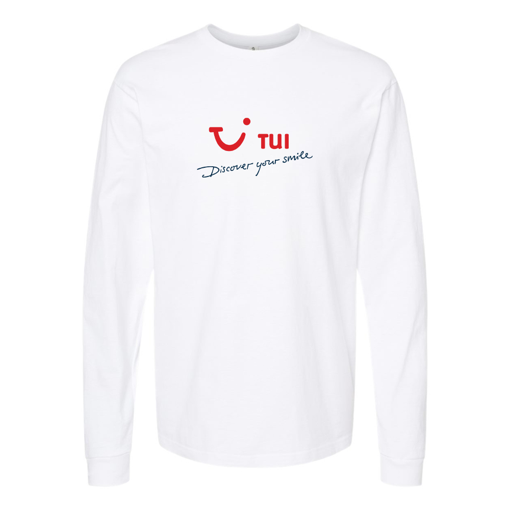 Men's tui Logo Cotton Long Sleeve T-Shirt