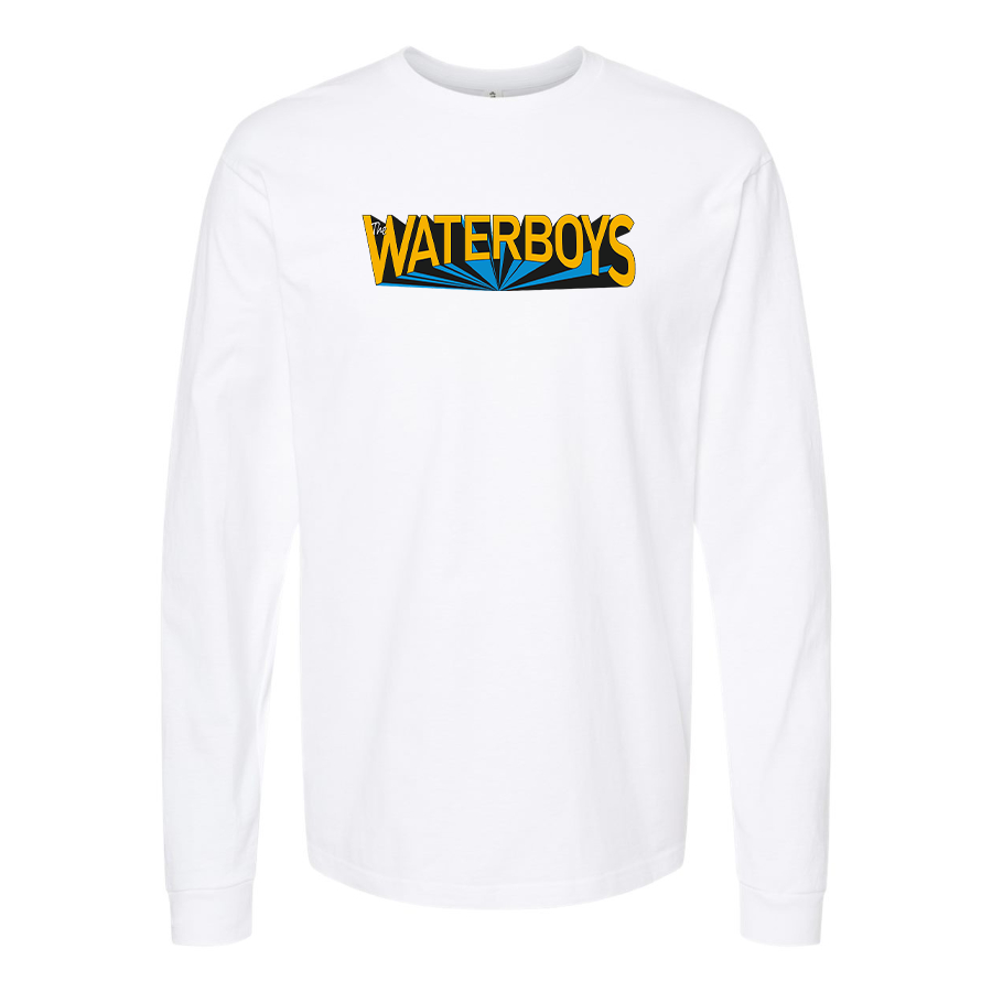 Men's The Waterboys  Logo  Cotton Long Sleeve T-Shirt