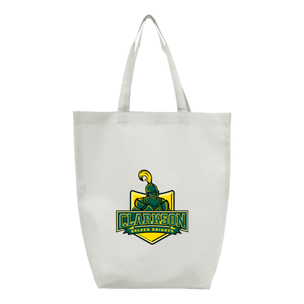 Clarkson Golden Knights Q-Tees Non-Woven Gusset Bottom Tote