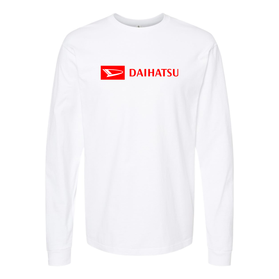 Men's  Daihatsu Logo Cotton Long Sleeve T-Shirt