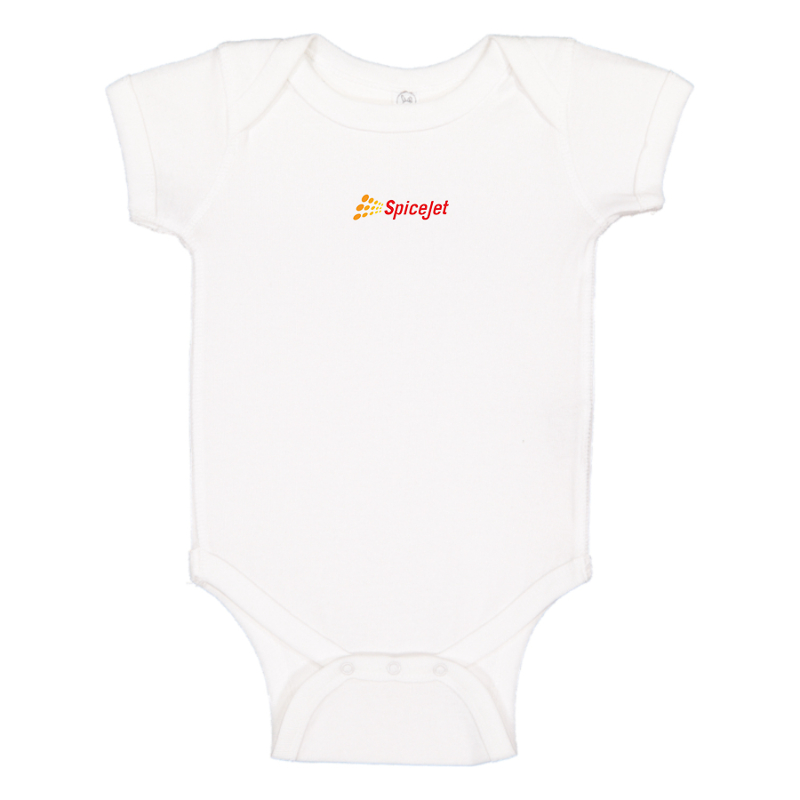 SpiceJet Logo Baby Onesie Romper