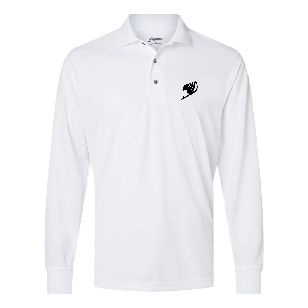 Men's  Fairy Tail   Paragon Prescott Long Sleeve Polo