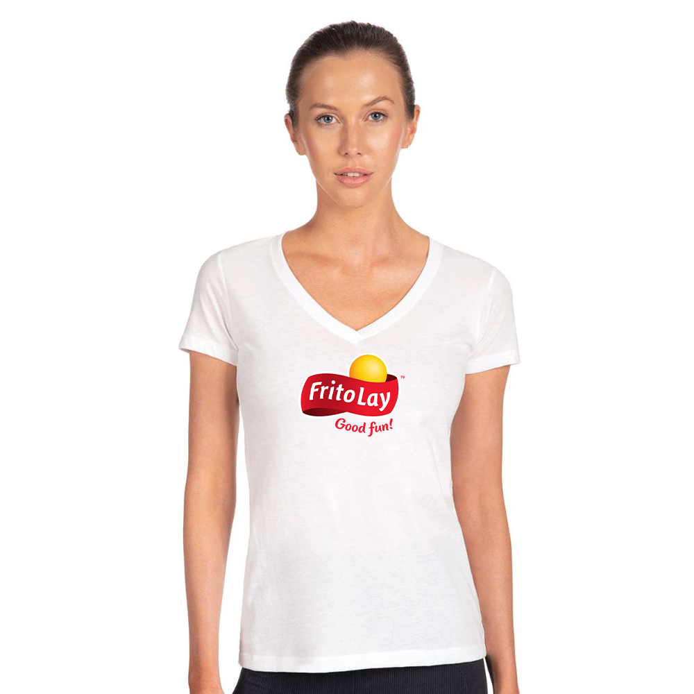 Women's  Frito Lay Next Level V-Neck T-Shirt