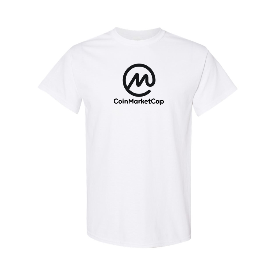 Men's CoinMarketCap Logo Cotton T-Shirt