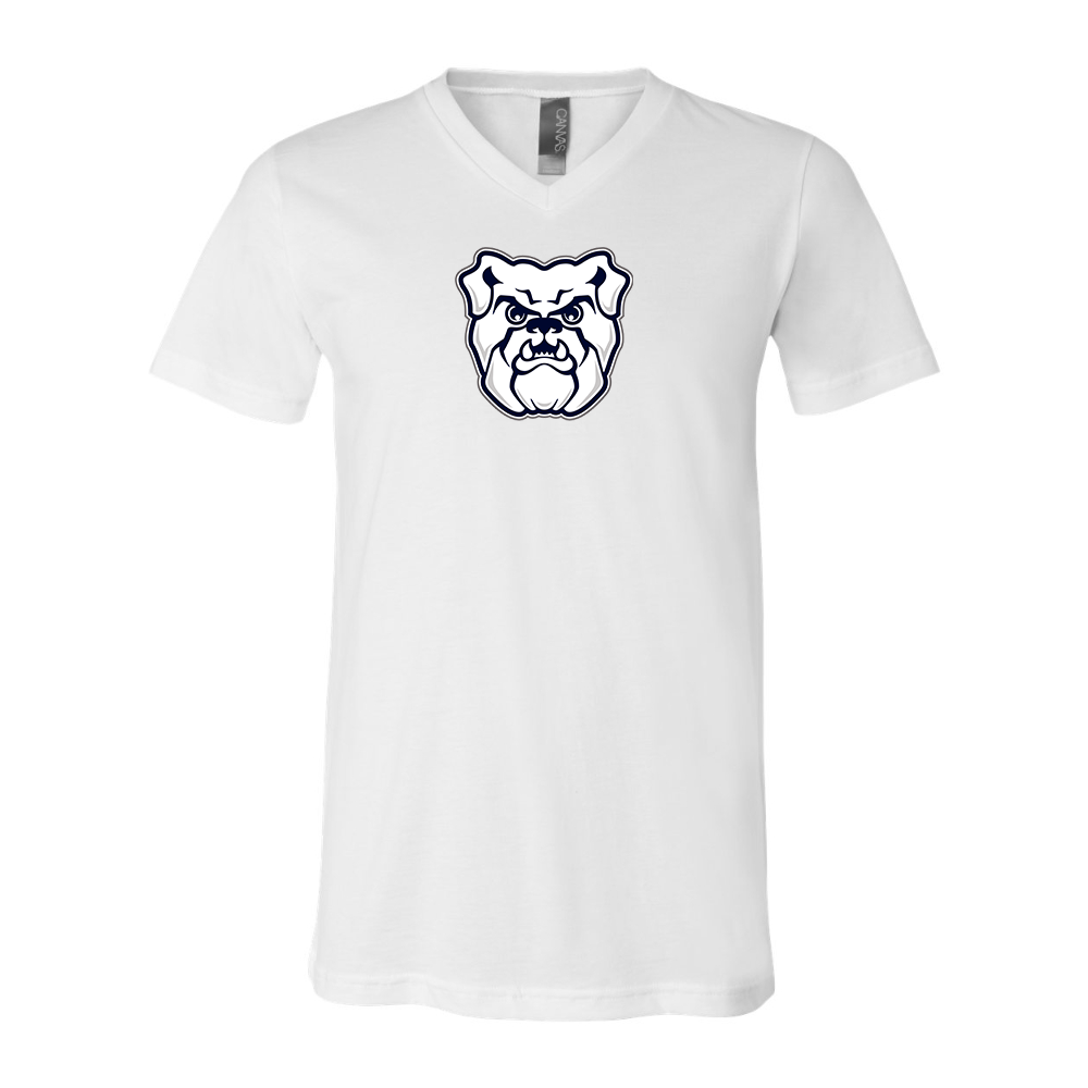 Butler Bulldogs BELLA  CANVAS - Jersey V-Neck T-Shirt