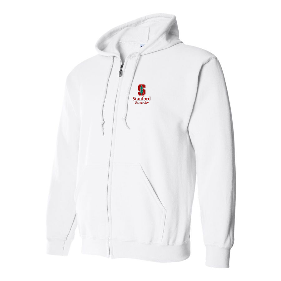 Men's Stanford University Logo  Zipper Hoodie