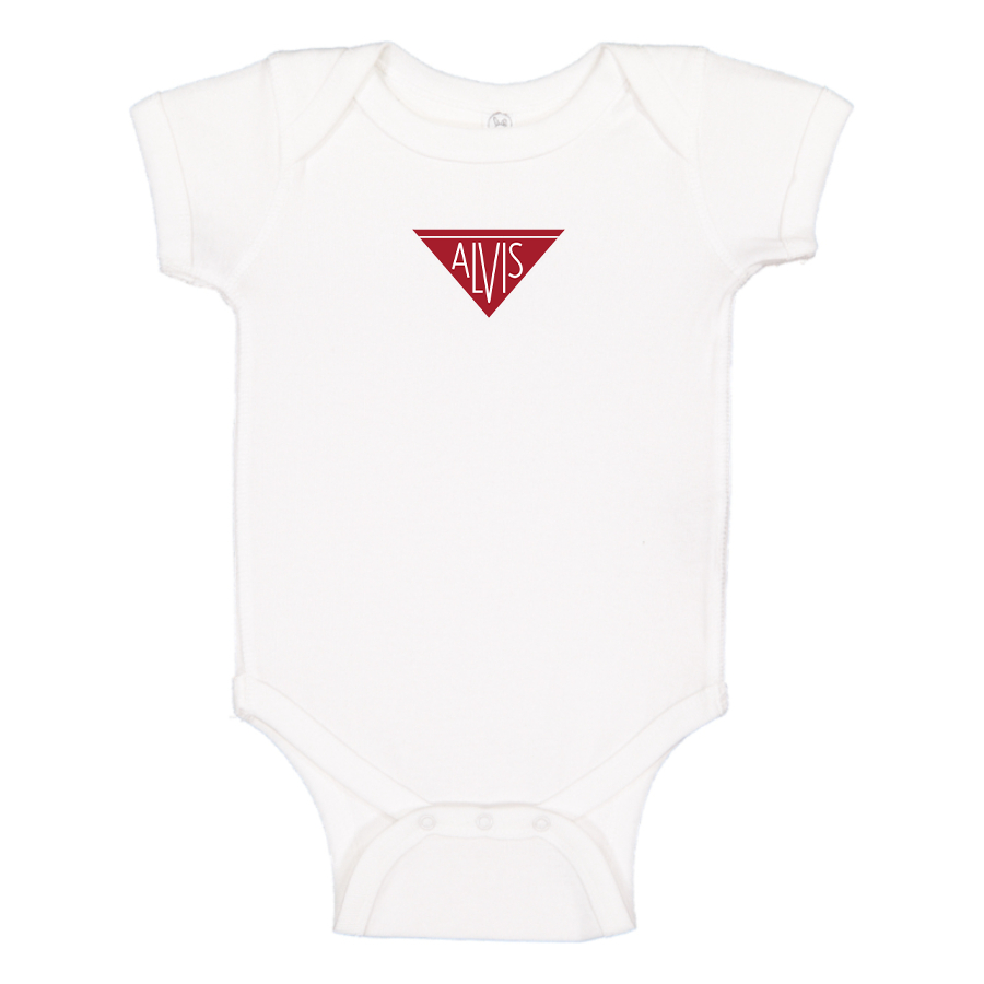 Alvis Logo Baby Onesie Romper
