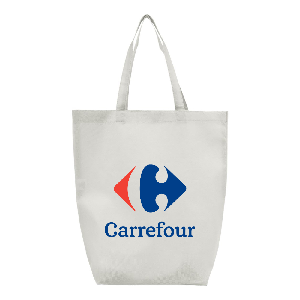 Carrefour Q-Tees Non-Woven Gusset Bottom Tote