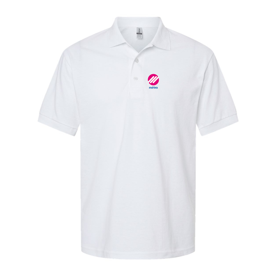 Men's Lausanne Métro Logo Dry Blend Polo