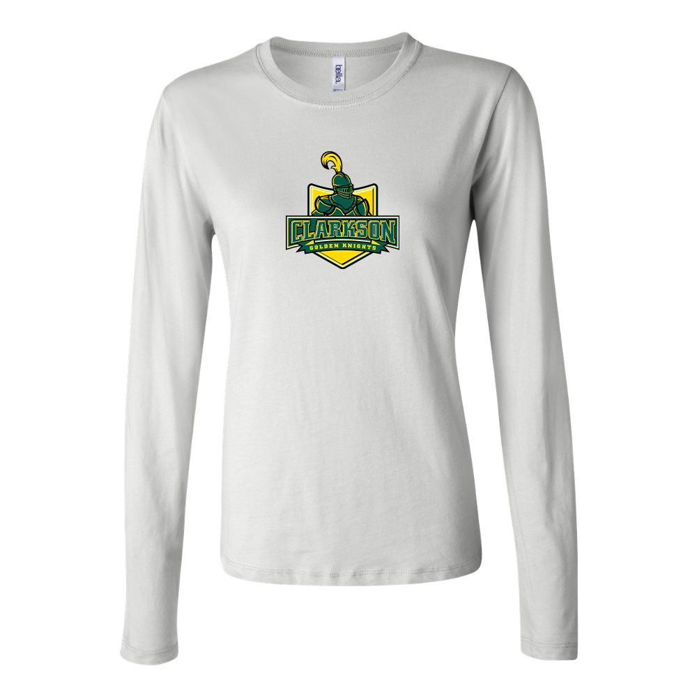 BELLA CANVAS Clarkson Golden Knights Jersey Long Sleeve Tee