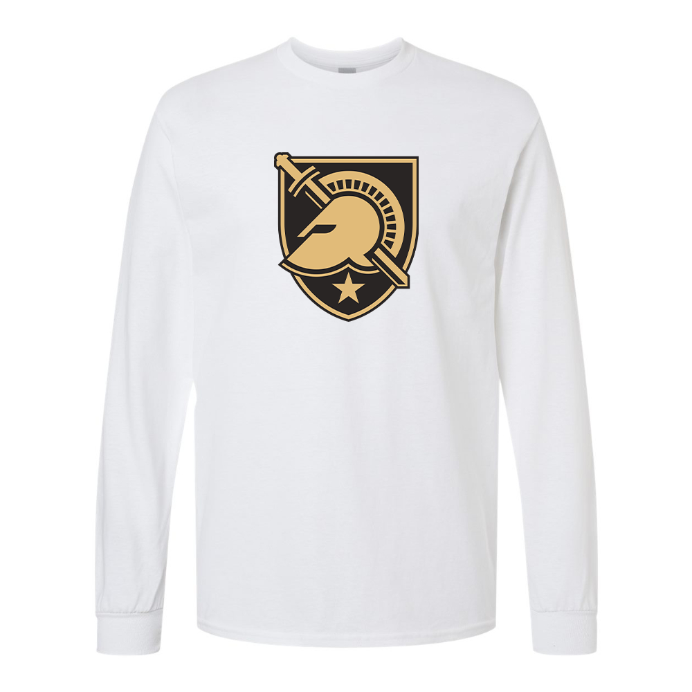 Men's  Army Black Knights  Gildan Heavy Cotton Long Sleeve T-Shirt