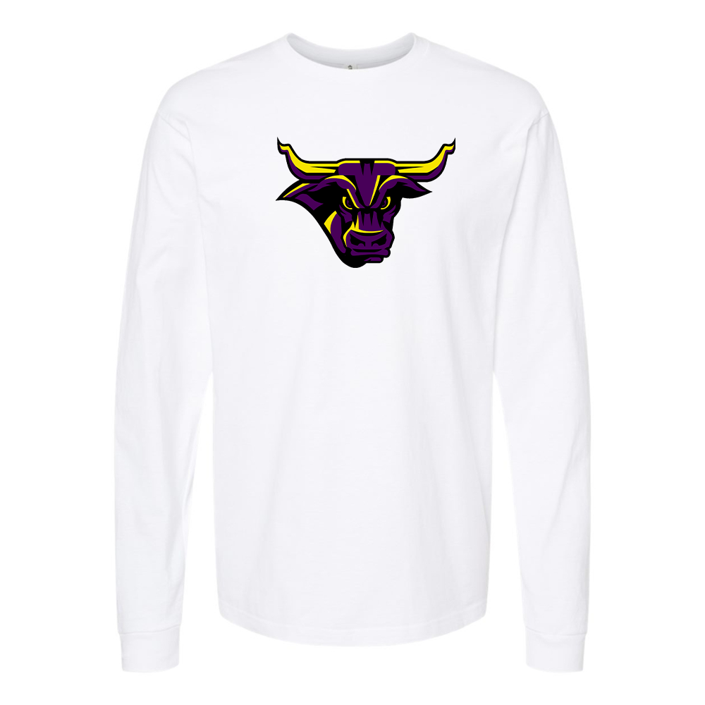 Men's Minnesota State Mavericks  Logo Cotton Long Sleeve T-Shirt