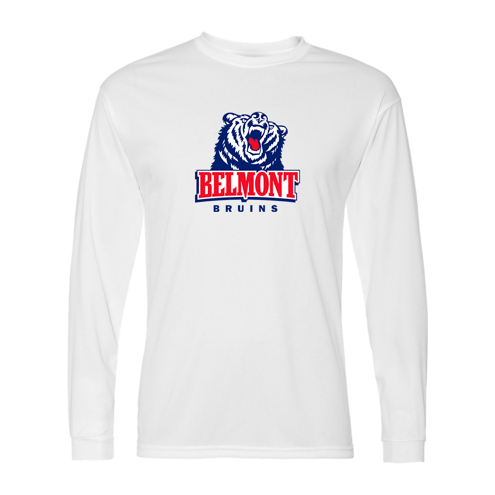Men's  Belmont Bruins   Performance Long Sleeve T-Shirt