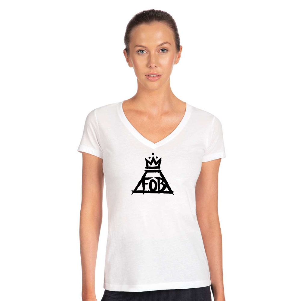 Women's Fall Out Boy Next Level V-Neck T-Shirt