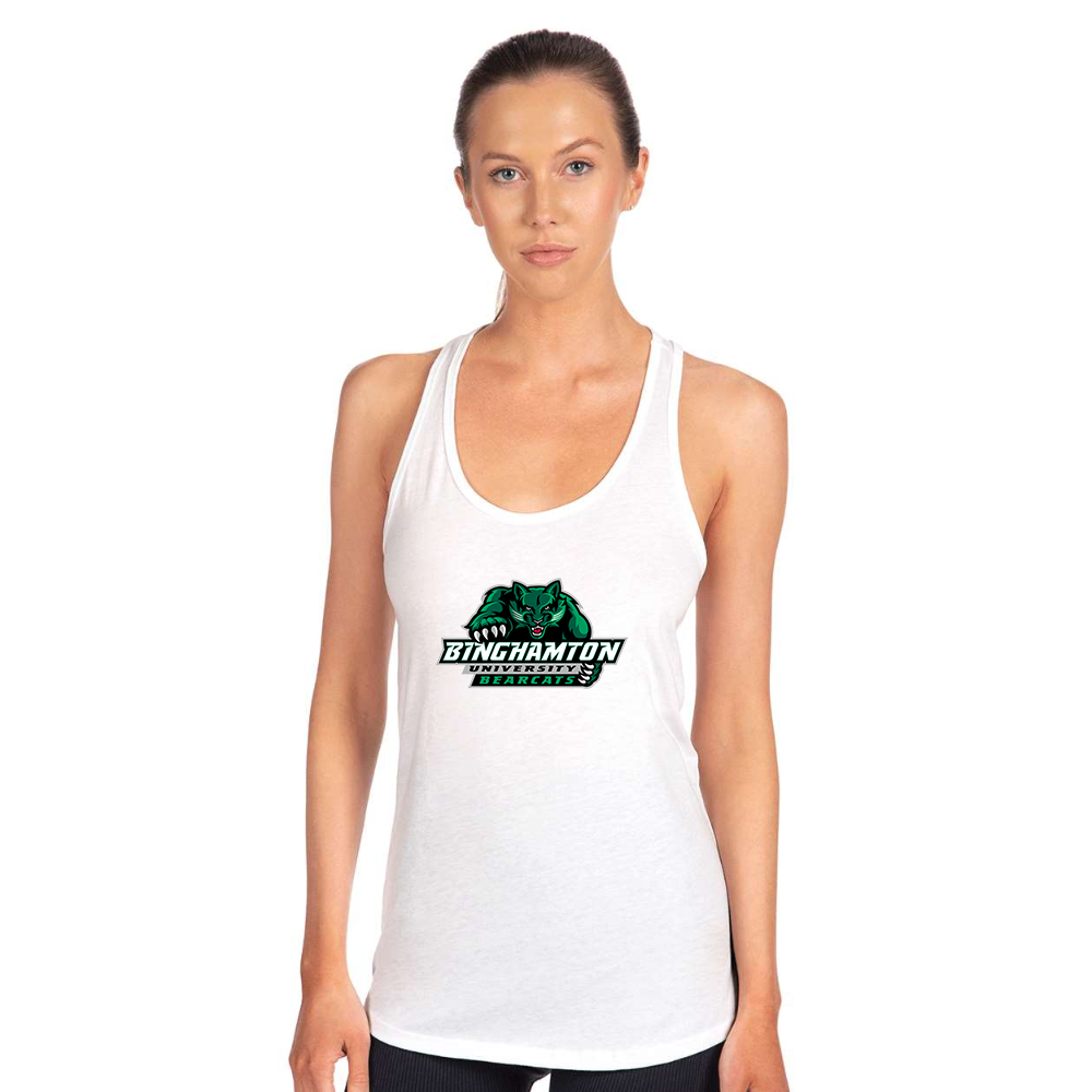 Women's Binghamton Bearcats  Next Level Ideal Racerback Tank