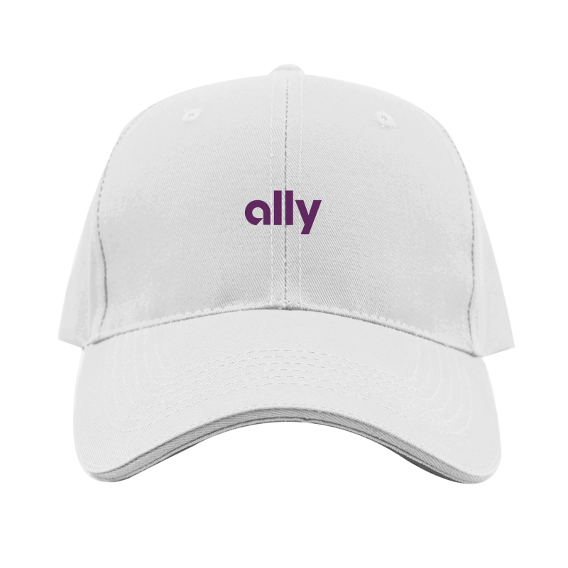 Ally Financial Logo  Dad Baseball Cap Hat