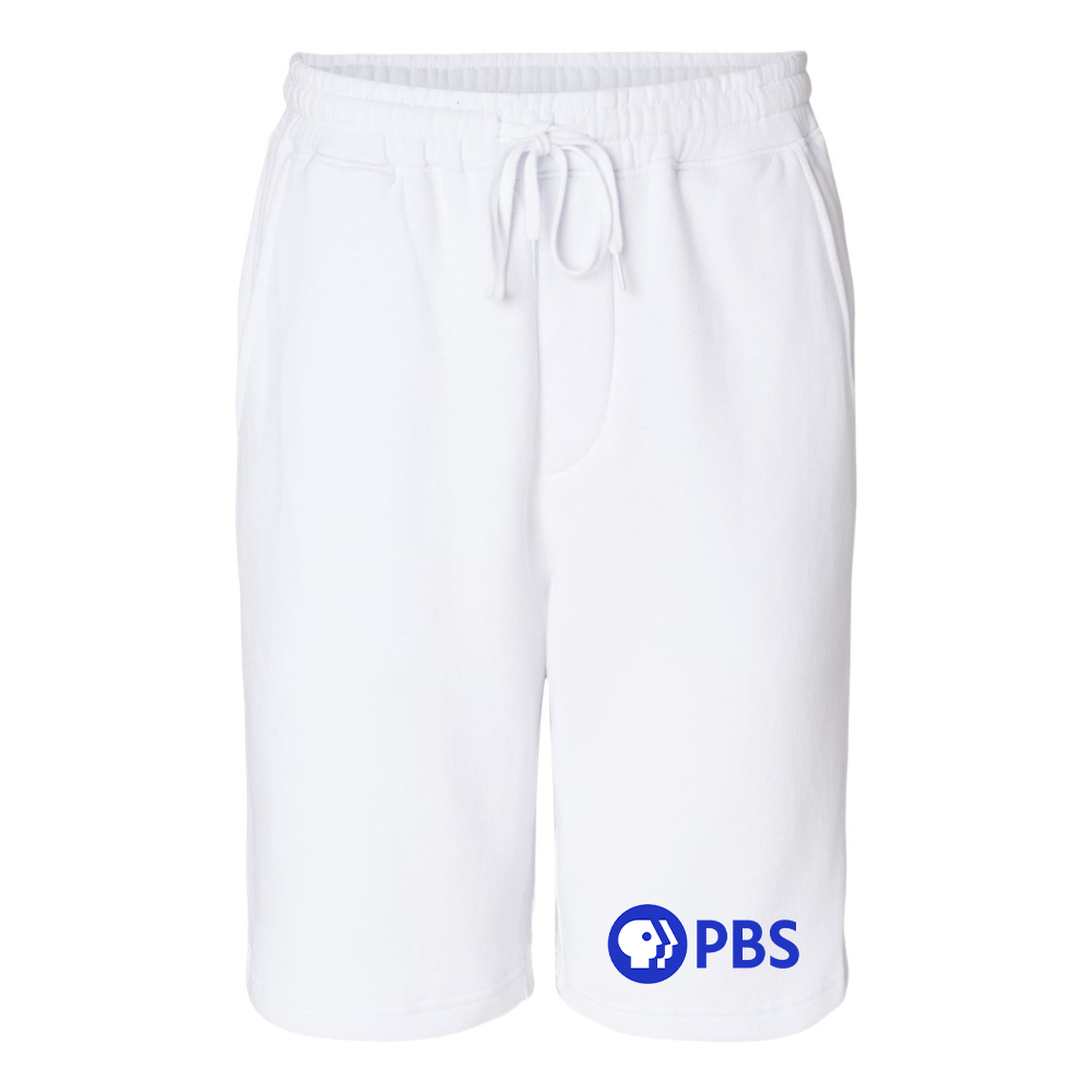 Men's PBS Blue Independent Trading Co Midweight Fleece Shorts