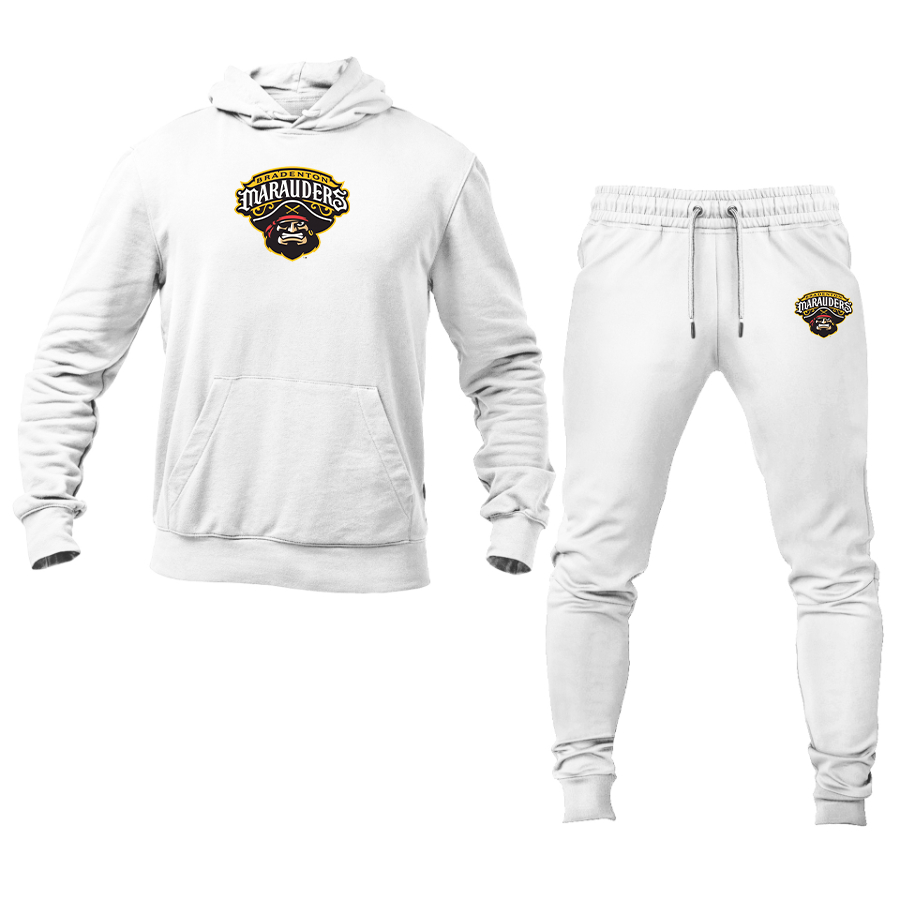 Men's Bradenton Marauders Logo Hoodie Joggers Set