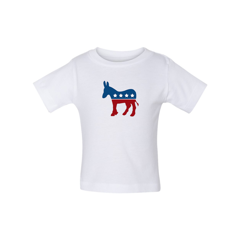 Democrat Election Symbol BELLA CANVAS Infant Jersey Tee