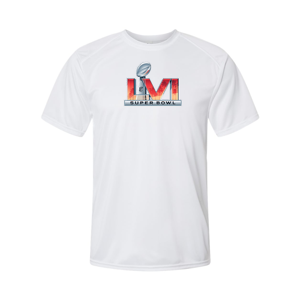 Men's Superbowl LVI Logo  Performance T-Shirt
