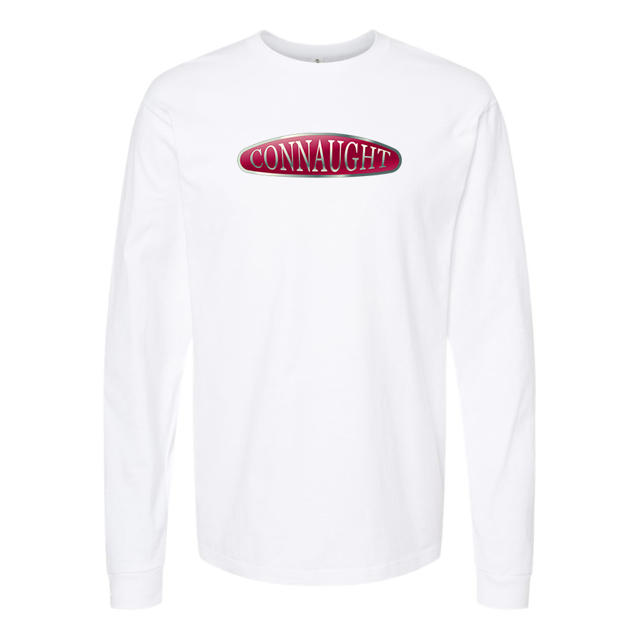 Men's  Connaught Motor Company Logo Cotton Long Sleeve T-Shirt