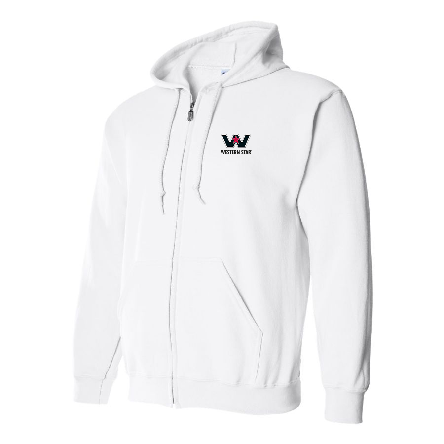 Men's Western Star Logo Zipper Hoodie