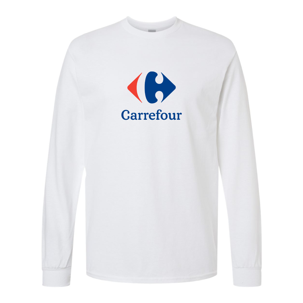 Men's Carrefour  Gildan Heavy Cotton Long Sleeve T-Shirt