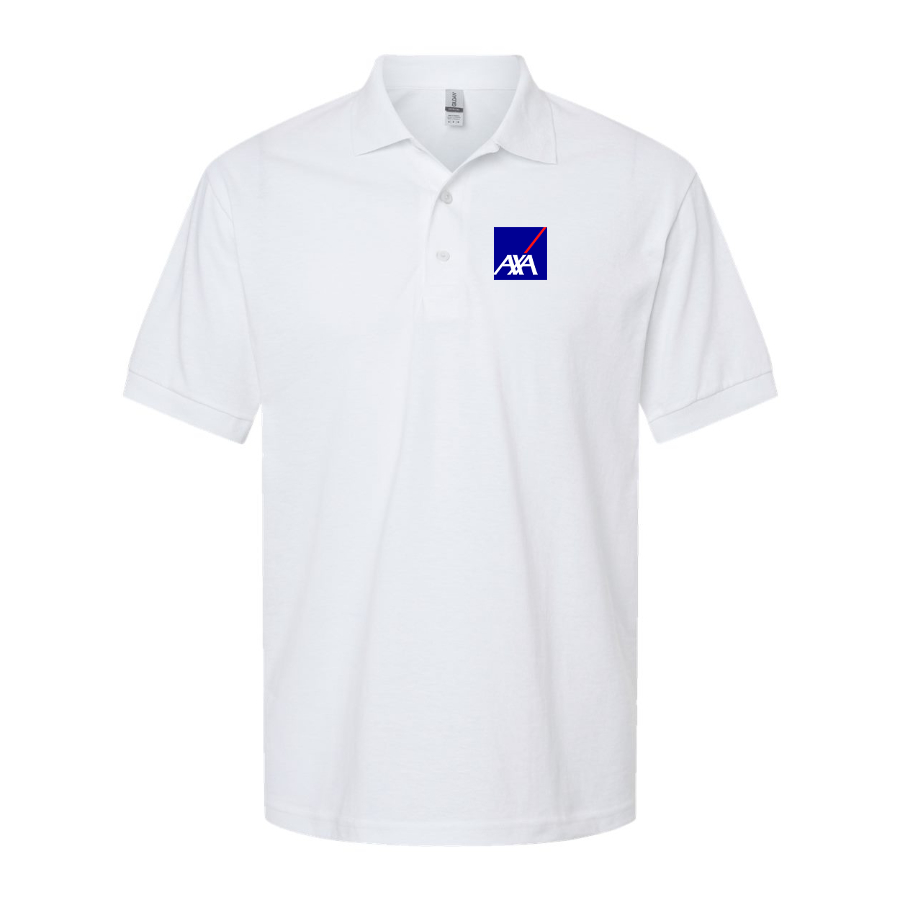 Men's Axa Logo Dry Blend Polo