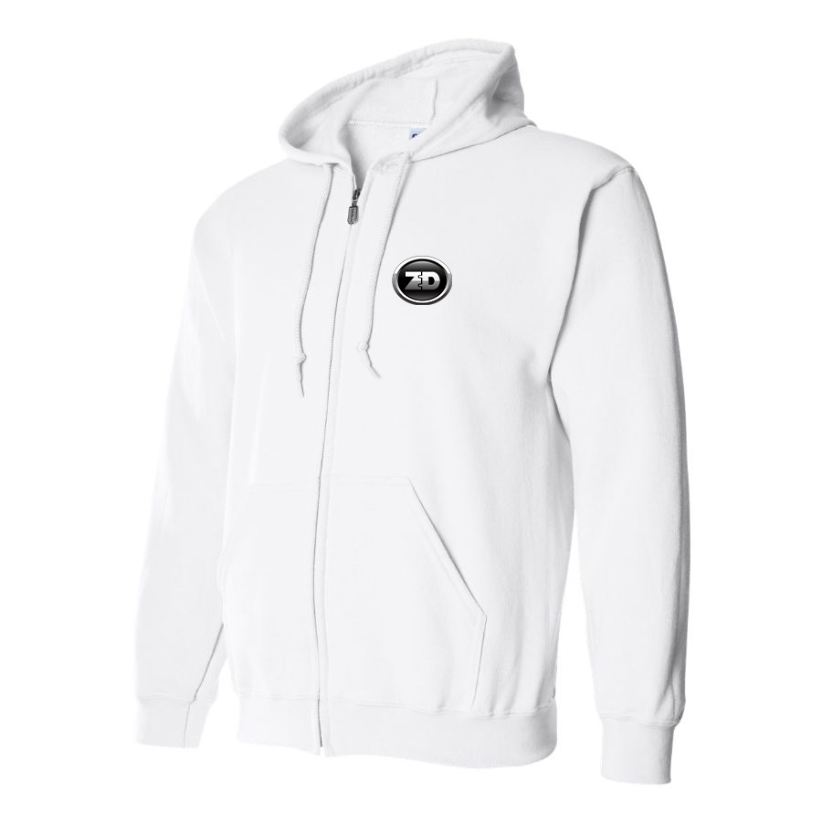 Men's Zhidou Logo Zipper Hoodie