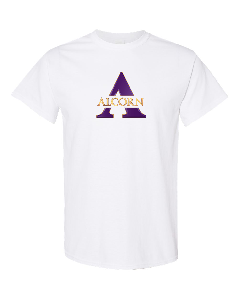 Men's Alcorn State Braves Gildan Heavy Cotton T-Shirt
