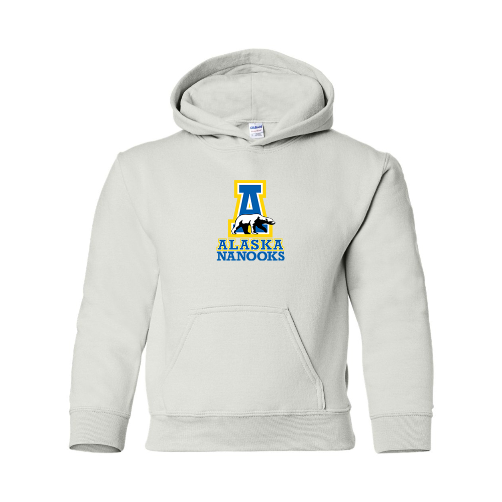 Youth Alaska Nanooks Gildan Heavy Blend  Hooded Sweatshirt