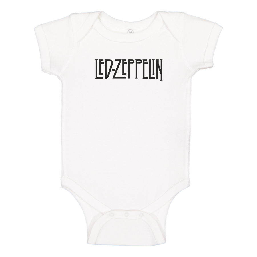 Led Zeppelin Logo Baby Onesie Romper