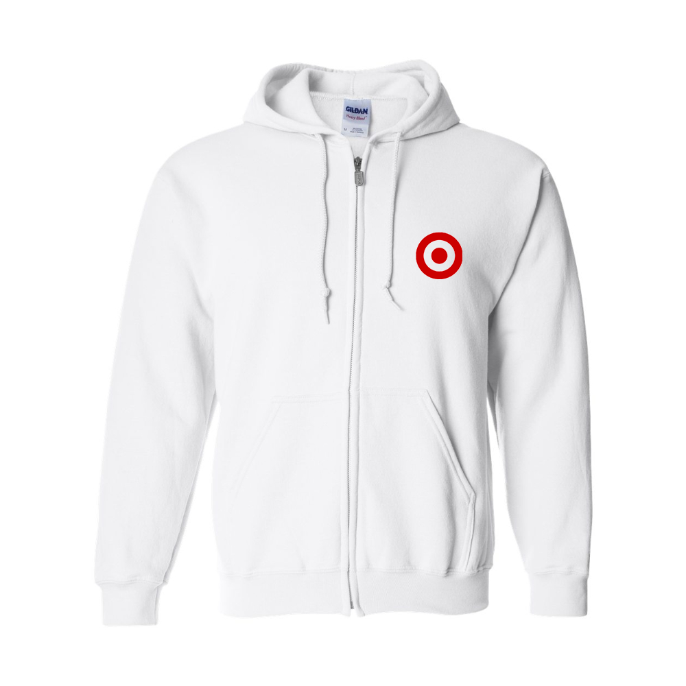 Men's Target Gildan  Heavy Blend Full Zip Hooded Sweatshirt