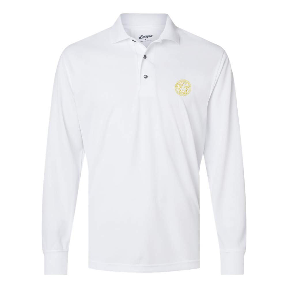 Men's Versace Thumbnail Paragon Prescott Long Sleeve Polo