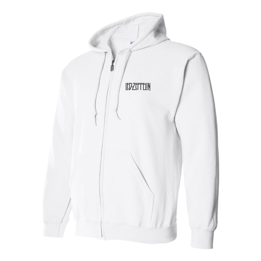 Men's Led Zeppelin  Logo Zipper Hoodie