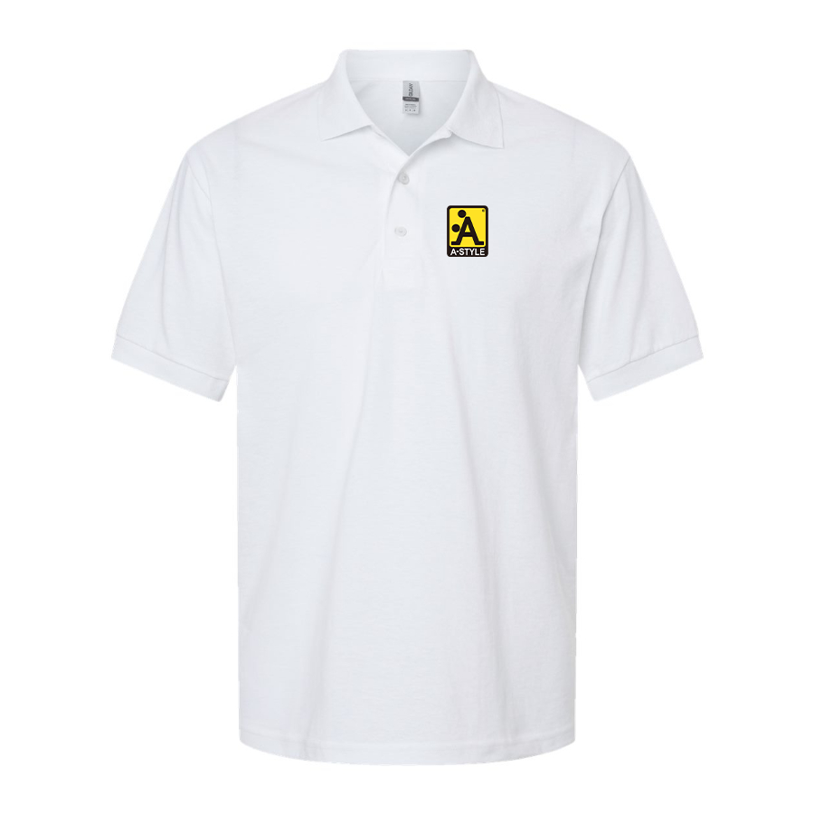 Men's A Style Logo Dry Blend Polo
