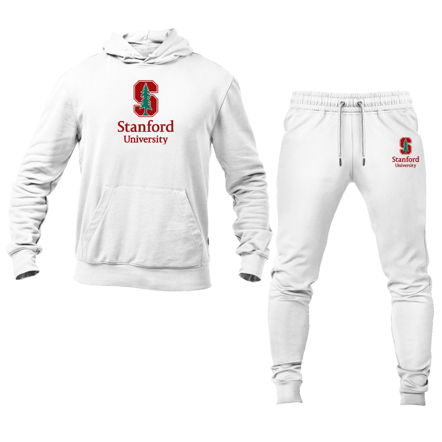 Men's  Stanford University Logo Hoodie Joggers Set