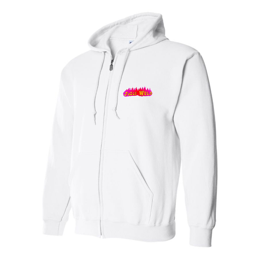 Men's Juice WRLD Logo Zipper Hoodie